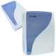 Dispenser (dozator), Lucart, pentru prosoape hartie pliate V 250 buc, alb, 28.5x12.5x38 CM